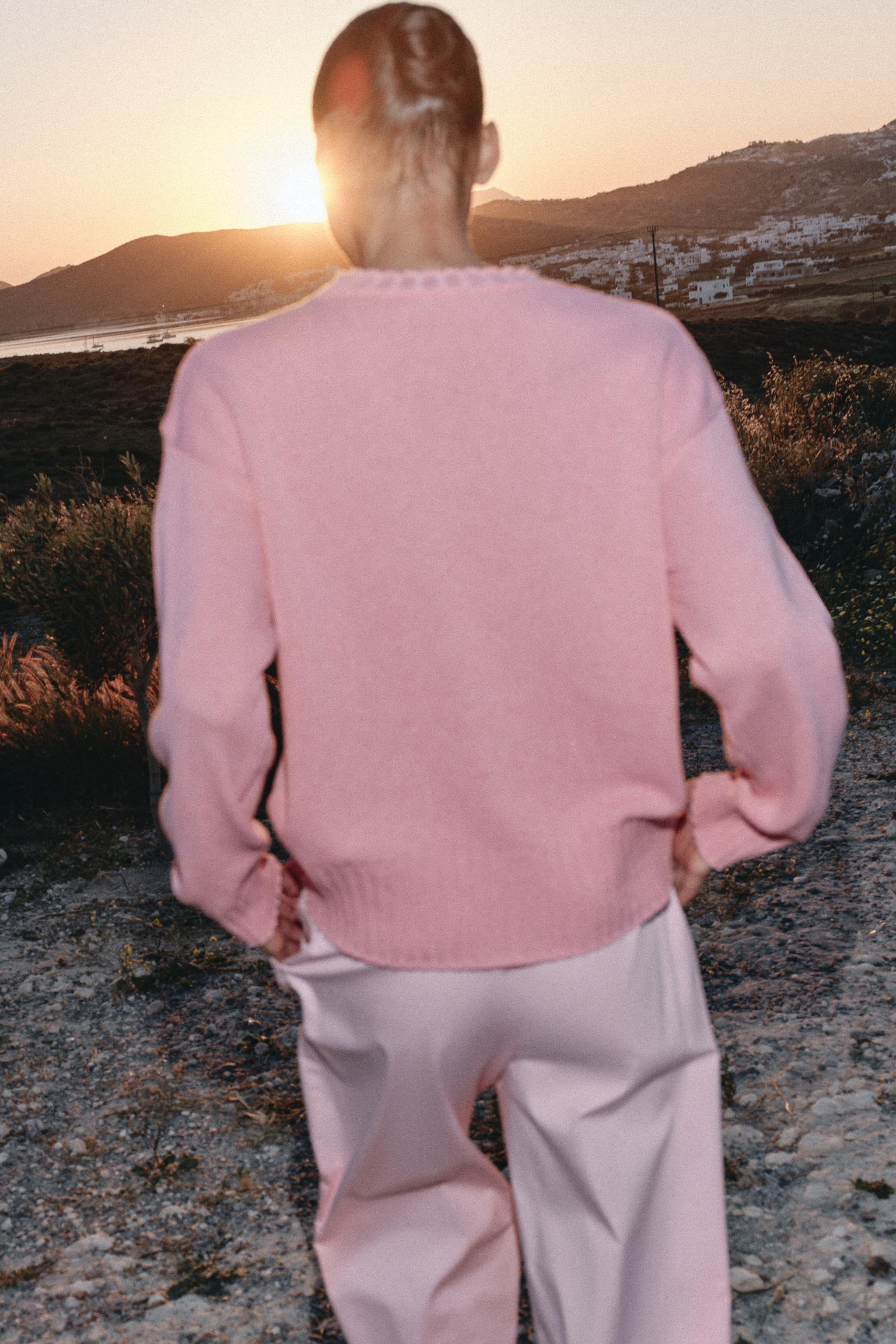 ASYMMETRIC HEM KNIT JUMPER